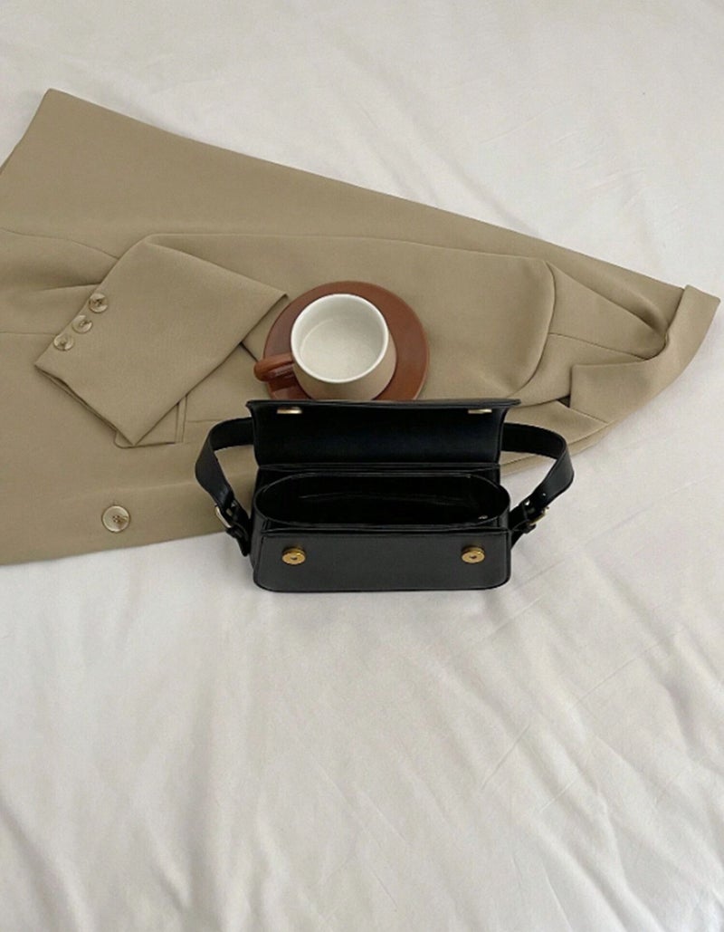 Osman Black Sling Bag for Women - Image 3